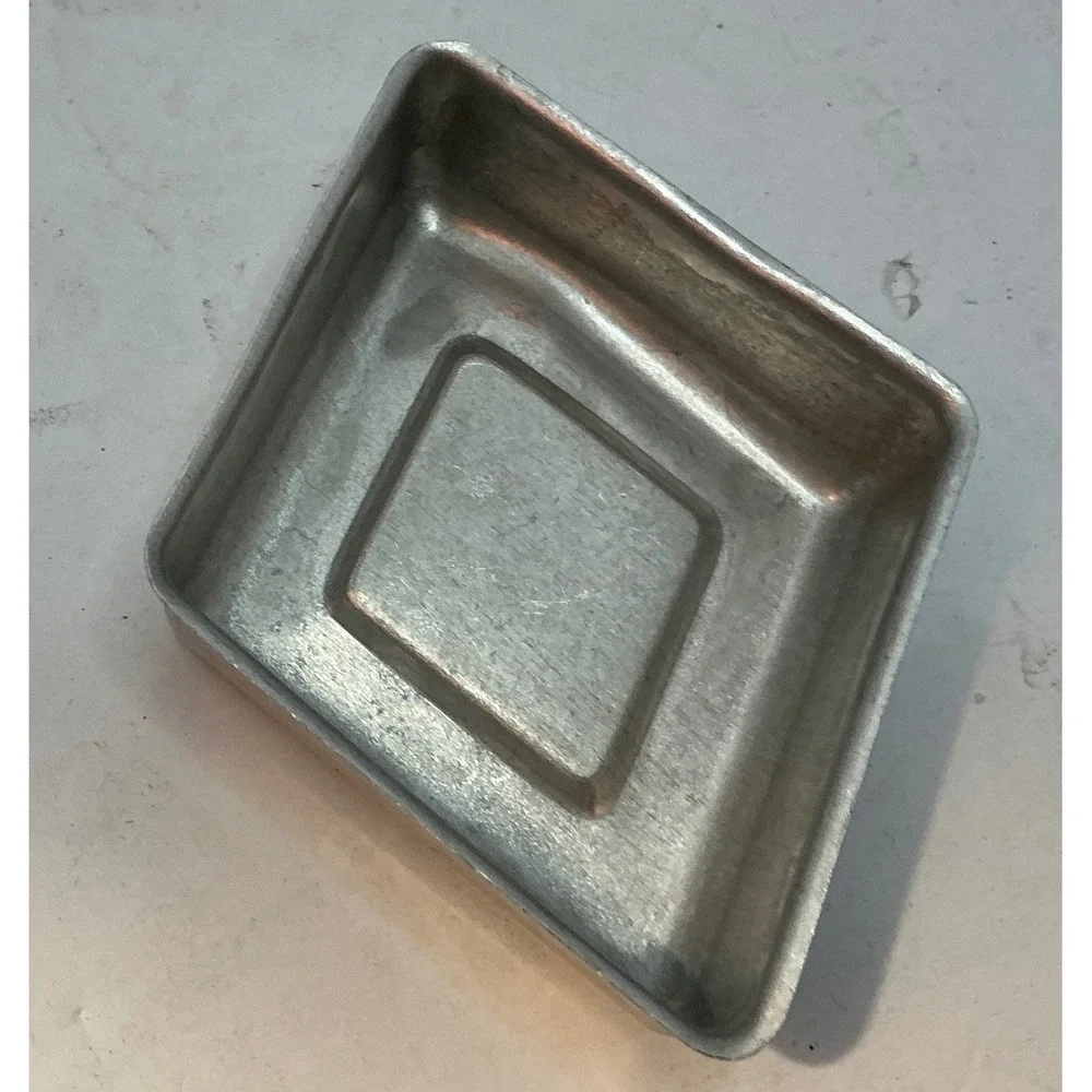 Vintage Playing Card Suit Mini Cake Jello Molds‎ Aluminum Set of 4